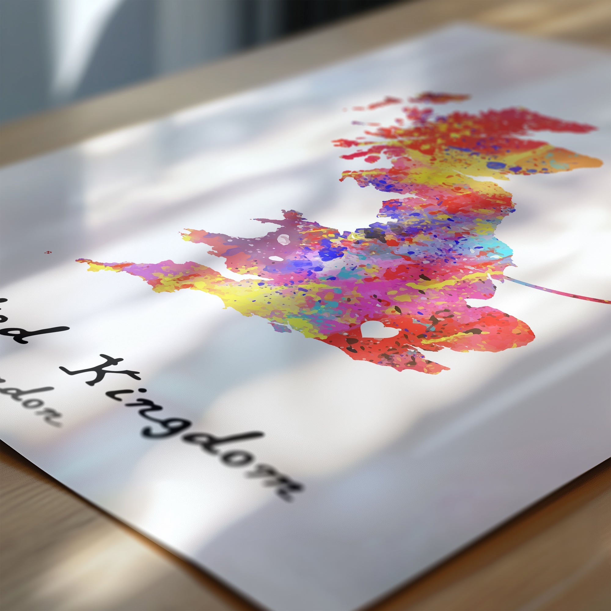 Personalised Two Location Prints