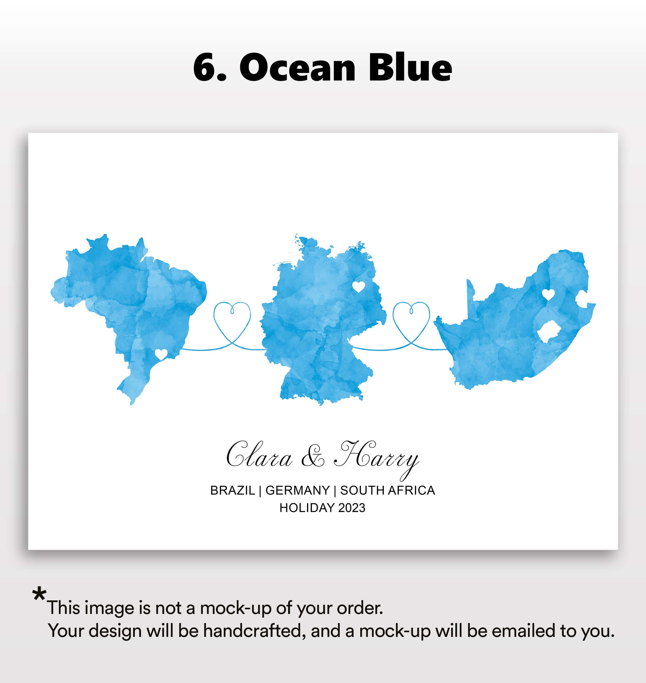 Personalised Three Location Print 3.0