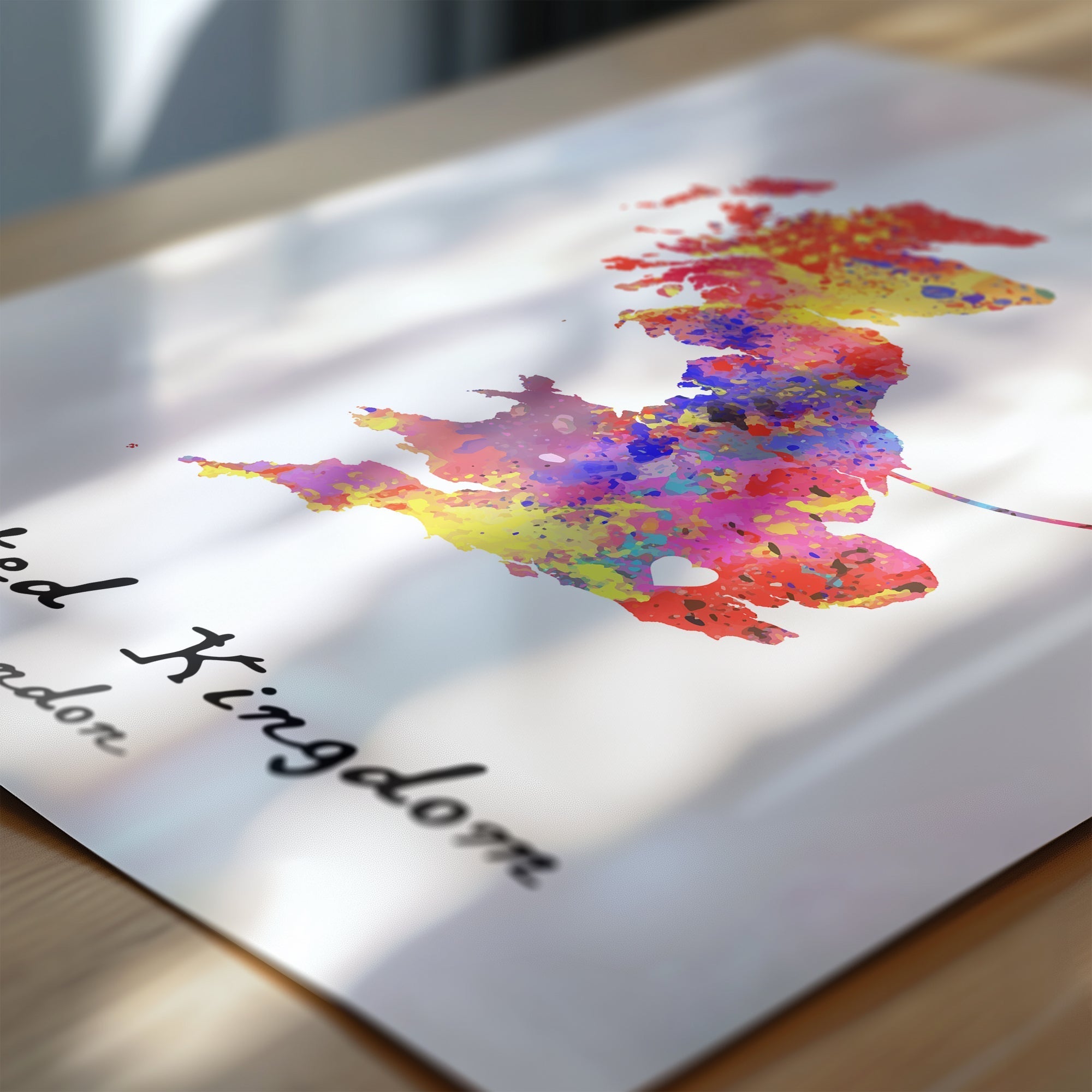 Personalised Three Location Prints