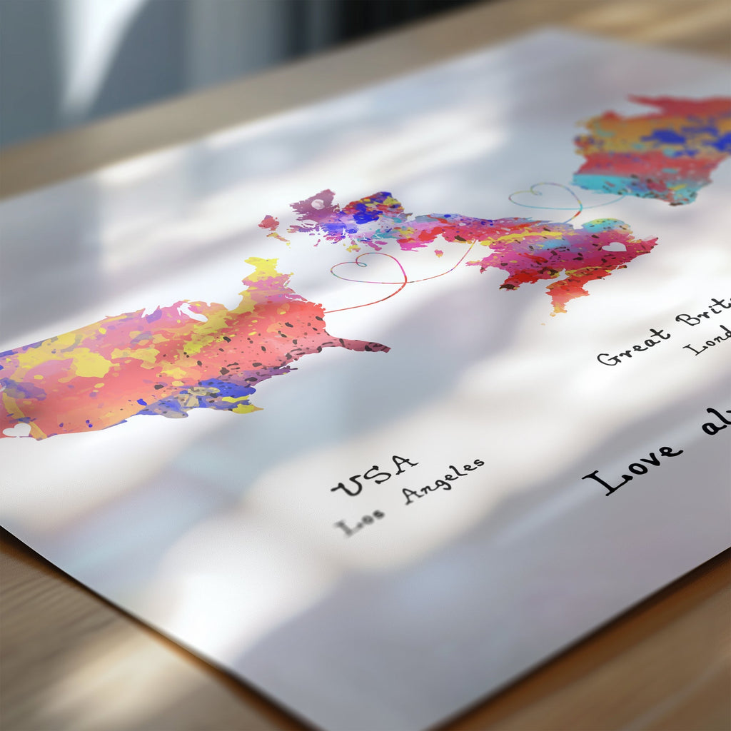 Personalised Three Location Print